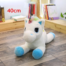 Load image into Gallery viewer, 2021 New Arrival large unicorn plush toys cute pink white horse soft doll stuffed animal big toys for children birthday gift
