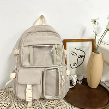 Load image into Gallery viewer, Cute Women Large Capacity Backpack Waterproof Nylon Female Schoolbag College Lady Laptop Backpacks Kawaii Girl Travel Book Bags
