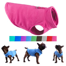 Load image into Gallery viewer, Winter Fleece Pet Dog Clothes Puppy Clothing French Bulldog Coat Pug Costumes Jacket For Small Dogs Chihuahua Vest Hondenkleding
