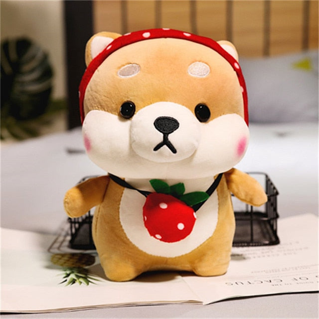 Shiba Inu Doll Plush Toy Cartoon Animal Plush Soft Filled Dog Baby Sleeping Pillow Children Juguetes Para Niños 28/38/48CM Cute