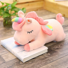 Load image into Gallery viewer, Unicorn Plush Toy Huggable Bear Doll Doll Girl Sleeping Long Pillow Cute Bed Girl 30cm
