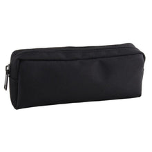 Load image into Gallery viewer, Black Canvas Pencil Case School PencilCase for Boys Girls Simple Candy Color Large-capacity Pencil Cases Stationery Cosmetic Bag

