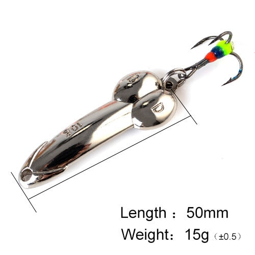 5-20g Silver Gold Metal Balancers Winter Fishing Lure DD Spoon Bait Wobbler For Trolling Spinner Hard Lure Bass Pike