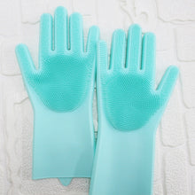 Load image into Gallery viewer, 2pcs Silicone Cleaning Gloves Multifunction Magic Silicone Dish Washing Gloves For Kitchen Household Silicone Washing
