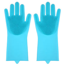 Load image into Gallery viewer, 2pcs Silicone Cleaning Gloves Multifunction Magic Silicone Dish Washing Gloves For Kitchen Household Silicone Washing
