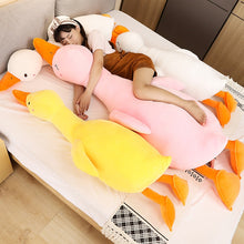 Load image into Gallery viewer, 70-140CM Huge Simulation Big Duck Plush Toy Huggable Long Pillow Soft Stuffed Giant Goose Cuddly Swan Doll for Kid Birthday Gift
