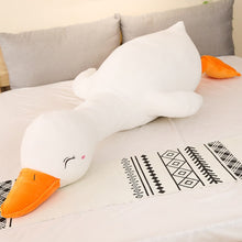 Load image into Gallery viewer, 70-140CM Huge Simulation Big Duck Plush Toy Huggable Long Pillow Soft Stuffed Giant Goose Cuddly Swan Doll for Kid Birthday Gift
