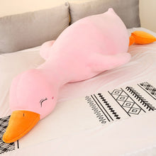 Load image into Gallery viewer, 70-140CM Huge Simulation Big Duck Plush Toy Huggable Long Pillow Soft Stuffed Giant Goose Cuddly Swan Doll for Kid Birthday Gift
