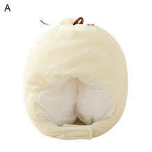 Load image into Gallery viewer, Cute Chicken Leg Bread Dumpling Bun Soft Plush Doll Headgear Hat Sleeping Toy
