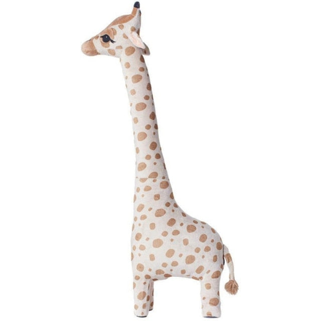 40cm Big Size Simulation Giraffe Plush Toys Soft Stuffed Animal Giraffe Sleeping Doll Toy For Boys Girls Birthday Gift Kids Toy