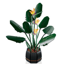 Load image into Gallery viewer, Creator Bird of Paradise Flowers Bouquets Plants Building Blocks with Vase Home Decoration Model Bricks
