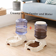 Load image into Gallery viewer, 3.8L Dog Bowl Pet Food Water Dispenser for Dogs Cat Automatic Dog Waterer Feeder Pet Food Water Bowl for Dog Bowls and Drinkers
