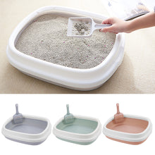 Load image into Gallery viewer, Anti Splash Cats Litter Box Pet Toilet Bedpan Cat Dog Tray Sand Box Toilet for Training Kit Tray Pet Cleaning Product with Scoop
