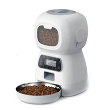 Load image into Gallery viewer, 3.5L Automatic Pet Feeder Smart Food Dispenser For Cats Dogs Timer Stainless steel
