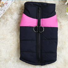 Load image into Gallery viewer, Winter Warm Dog Clothes  Waterproof  Outfit Vest Winter Windproof Pets Dog Jacket Coat Padded Labrador  French Bulldog Outfits
