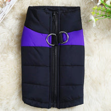 Load image into Gallery viewer, Winter Warm Dog Clothes  Waterproof  Outfit Vest Winter Windproof Pets Dog Jacket Coat Padded Labrador  French Bulldog Outfits
