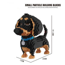 Load image into Gallery viewer, Building Blocks Educational  Brick Mini Model Toy Small Particles Pet Dog Husky Children&#39;s Gift  Block DTY Assembling Toys Gifts
