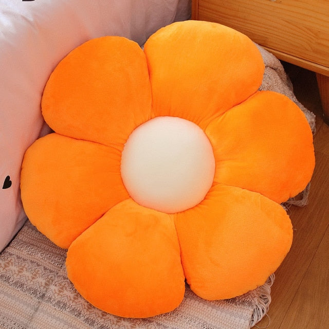 Sunflower Smile Sun Flower Plush Toys Stuffed Dolls Cat Pet Cushion Mat Pillow Home Bedroom Car Shop Restaurant Decor Girl Gift