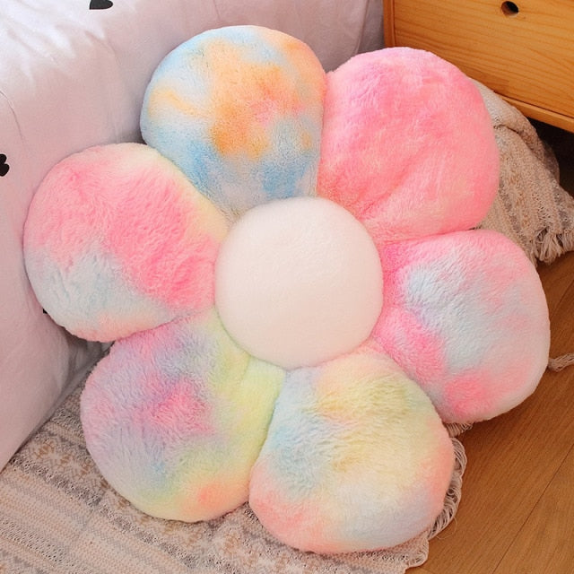 Sunflower Smile Sun Flower Plush Toys Stuffed Dolls Cat Pet Cushion Mat Pillow Home Bedroom Car Shop Restaurant Decor Girl Gift