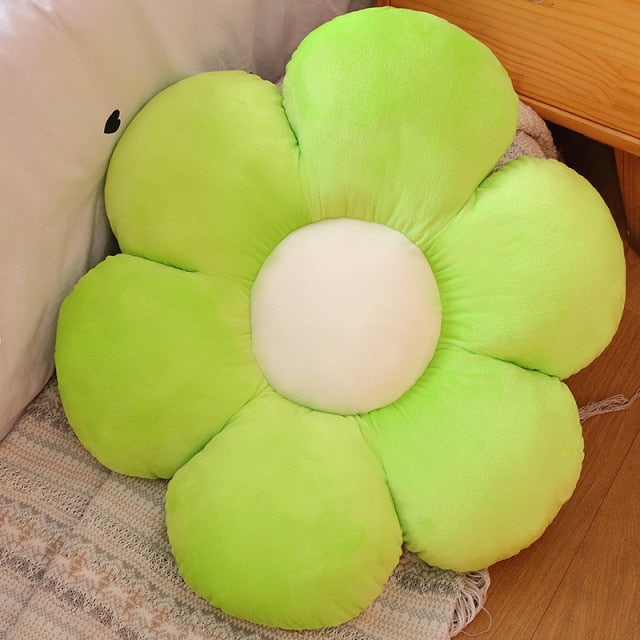 Sunflower Smile Sun Flower Plush Toys Stuffed Dolls Cat Pet Cushion Mat Pillow Home Bedroom Car Shop Restaurant Decor Girl Gift