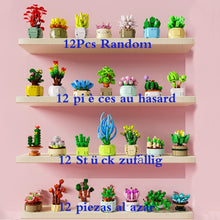 Load image into Gallery viewer, City Creative Series Flower Bonsai Desktop Decoration Interior Decoration MOC Model Building Blocks Bricks Toys
