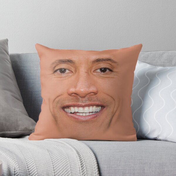 Dwayne the rock Soft  Throw Pillow Cover Print Pillow Case Waist Cushion Cover  Pillows NOT Included