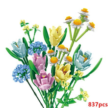 Load image into Gallery viewer, Romantic Rose Flower Vase Garden House Plant Assembly Building Blocks Classic Model Bricks Sets Kids Kit
