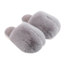 Load image into Gallery viewer, Corgi Dog Slippers Cartoon Cute Double Shiba Inu Warm Plush Corgi Slippers Home Slip Cotton Pad Shoes Plus Size 23-27cm
