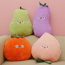 Load image into Gallery viewer, Cartoon Cute Pillow Fruit Shaped Plush Cushion Office Chair Back Cushion Sofa Fluffy Soft Throw Pillow Creative Lovely Funny Toy
