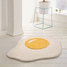 Load image into Gallery viewer, Poached Egg Carpet Anti-slip Floor Mat Ins Nordic Doormat Soft Comfortable Absorbent Living Room Entrance Door Home Decoration
