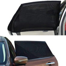 Load image into Gallery viewer, 2 Pack Universal Car Rear Side Window Sun Shade UV Protection Anti-mosquito Back Door Mesh Curtain For Sedan SUV MPV 125*60cm
