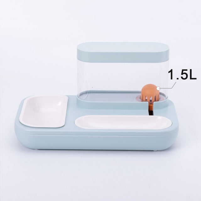 Pet bowl Double Cat Bowl Dog Bowl With Raised Stand Pet Supplies Cat Water Bowl For Cat Food Bowls For Dog Feeder Pet Products