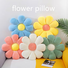 Load image into Gallery viewer, Flower-Shaped Throw Pillow Cushion Floor Cushion Office Sedentary Tatami Car Cushion Butt Relaxing Mat Chair Seat Plush Pad Kawaii plant blossom
