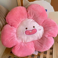 Load image into Gallery viewer, Flower-Shaped Throw Pillow Cushion Floor Cushion Office Sedentary Tatami Car Cushion Butt Relaxing Mat Chair Seat Plush Pad Kawaii plant blossom
