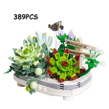 Load image into Gallery viewer, Succulent plant tree Creative LOZ MINI Flower Pot Plant Building Block City Cherry Tree Decoration Bricks DIY
