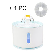 Load image into Gallery viewer, Cat Water Fountain Dog Drink Bowl Active Carbon Filter Automatic Pet Drinking Electric Dispenser Bowls Cats Drinker USB Powered
