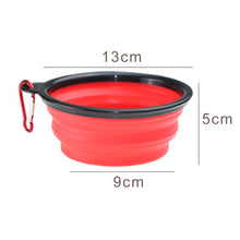 Load image into Gallery viewer, 350Ml Pet Dog Bowl Collapsible Dog Water Bottle Portable Dogs Food Container Puppy Feeder Outdoor Travel Camping Dog Accessories
