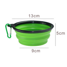 Load image into Gallery viewer, 350Ml Pet Dog Bowl Collapsible Dog Water Bottle Portable Dogs Food Container Puppy Feeder Outdoor Travel Camping Dog Accessories
