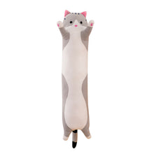 Load image into Gallery viewer, 50-150cm Kawaii Soft Long Cat Pillow Stuffed Plush Toys Nap Pillow Home Comfort Cushion Boy Girl Birthday Gift cute plushies
