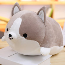 Load image into Gallery viewer, Cute Corgi Dog doll pillow Shiba Inu plush toy  holding sleeping doll Stuffed animal pillow gift for baby 35cm
